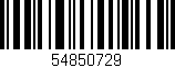 Código de barras (EAN, GTIN, SKU, ISBN): '54850729'