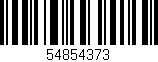 Código de barras (EAN, GTIN, SKU, ISBN): '54854373'
