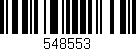 Código de barras (EAN, GTIN, SKU, ISBN): '548553'