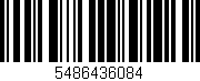 Código de barras (EAN, GTIN, SKU, ISBN): '5486436084'