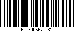 Código de barras (EAN, GTIN, SKU, ISBN): '5486995579762'