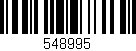 Código de barras (EAN, GTIN, SKU, ISBN): '548995'