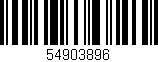 Código de barras (EAN, GTIN, SKU, ISBN): '54903896'