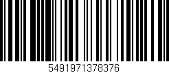 Código de barras (EAN, GTIN, SKU, ISBN): '5491971378376'