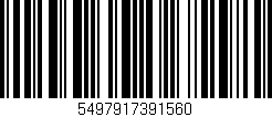 Código de barras (EAN, GTIN, SKU, ISBN): '5497917391560'