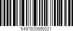 Código de barras (EAN, GTIN, SKU, ISBN): '5497920995021'