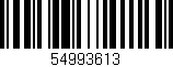 Código de barras (EAN, GTIN, SKU, ISBN): '54993613'