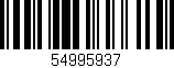 Código de barras (EAN, GTIN, SKU, ISBN): '54995937'