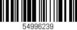 Código de barras (EAN, GTIN, SKU, ISBN): '54996239'