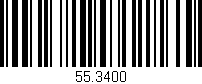 Código de barras (EAN, GTIN, SKU, ISBN): '55.3400'