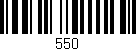 Código de barras (EAN, GTIN, SKU, ISBN): '550'