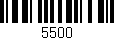 Código de barras (EAN, GTIN, SKU, ISBN): '5500'