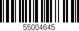 Código de barras (EAN, GTIN, SKU, ISBN): '55004645'