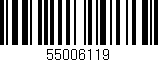 Código de barras (EAN, GTIN, SKU, ISBN): '55006119'