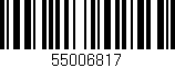 Código de barras (EAN, GTIN, SKU, ISBN): '55006817'