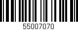 Código de barras (EAN, GTIN, SKU, ISBN): '55007070'