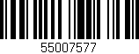 Código de barras (EAN, GTIN, SKU, ISBN): '55007577'
