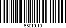 Código de barras (EAN, GTIN, SKU, ISBN): '55010.10'