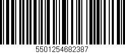 Código de barras (EAN, GTIN, SKU, ISBN): '5501254682387'