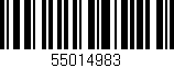 Código de barras (EAN, GTIN, SKU, ISBN): '55014983'