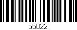 Código de barras (EAN, GTIN, SKU, ISBN): '55022'