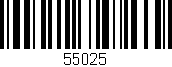 Código de barras (EAN, GTIN, SKU, ISBN): '55025'