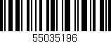 Código de barras (EAN, GTIN, SKU, ISBN): '55035196'