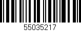 Código de barras (EAN, GTIN, SKU, ISBN): '55035217'
