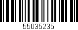 Código de barras (EAN, GTIN, SKU, ISBN): '55035235'