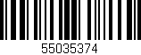 Código de barras (EAN, GTIN, SKU, ISBN): '55035374'