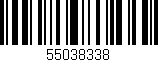 Código de barras (EAN, GTIN, SKU, ISBN): '55038338'