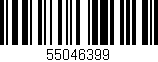 Código de barras (EAN, GTIN, SKU, ISBN): '55046399'