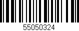 Código de barras (EAN, GTIN, SKU, ISBN): '55050324'
