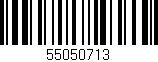 Código de barras (EAN, GTIN, SKU, ISBN): '55050713'