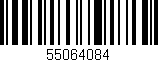 Código de barras (EAN, GTIN, SKU, ISBN): '55064084'