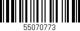 Código de barras (EAN, GTIN, SKU, ISBN): '55070773'