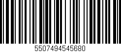 Código de barras (EAN, GTIN, SKU, ISBN): '5507494545680'
