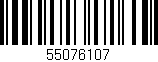 Código de barras (EAN, GTIN, SKU, ISBN): '55076107'