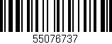 Código de barras (EAN, GTIN, SKU, ISBN): '55076737'