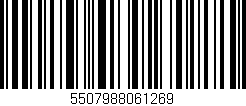 Código de barras (EAN, GTIN, SKU, ISBN): '5507988061269'