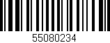 Código de barras (EAN, GTIN, SKU, ISBN): '55080234'