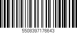 Código de barras (EAN, GTIN, SKU, ISBN): '5508397176643'