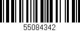Código de barras (EAN, GTIN, SKU, ISBN): '55084342'