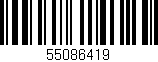 Código de barras (EAN, GTIN, SKU, ISBN): '55086419'
