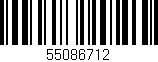 Código de barras (EAN, GTIN, SKU, ISBN): '55086712'