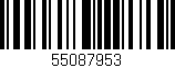 Código de barras (EAN, GTIN, SKU, ISBN): '55087953'
