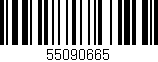 Código de barras (EAN, GTIN, SKU, ISBN): '55090665'