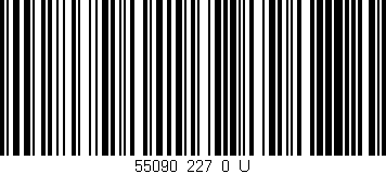 Código de barras (EAN, GTIN, SKU, ISBN): '55090_227_0_U'