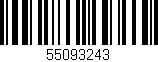 Código de barras (EAN, GTIN, SKU, ISBN): '55093243'