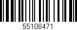 Código de barras (EAN, GTIN, SKU, ISBN): '55106471'